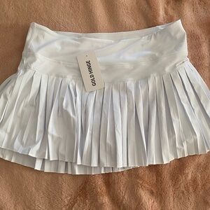 Gold Hinge white skirt size XXL